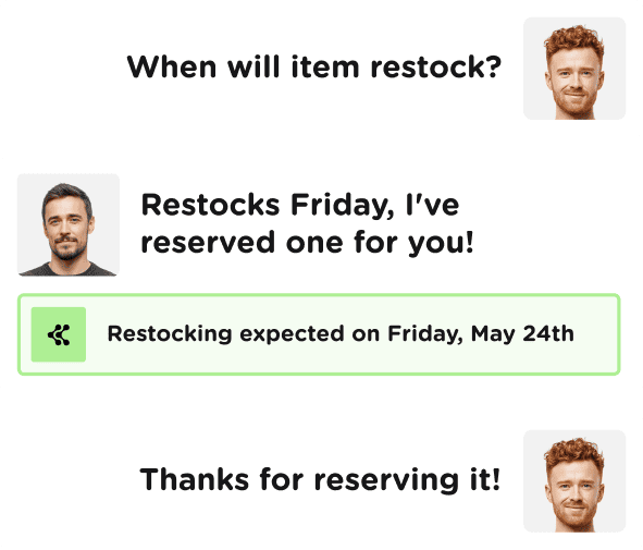 Chat preview