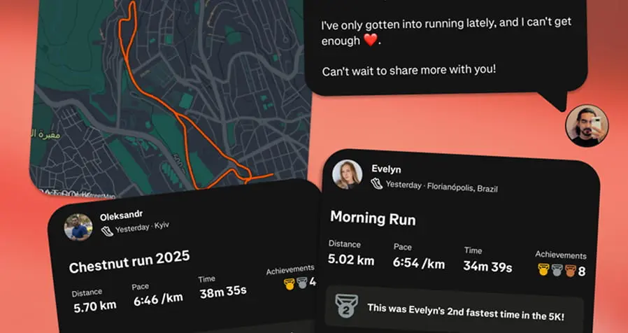 Raised through the Strava charity challenge