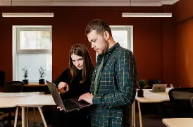 Business owners scaling customer support
