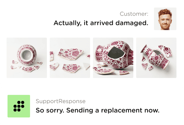 Damaged, wrong, or missing items support request