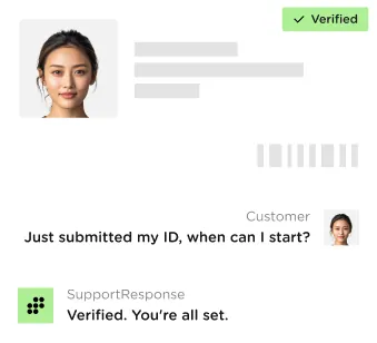 KYC and onboarding support
