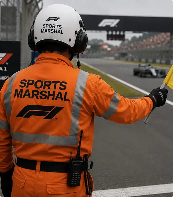 Becoming a Sports Marshal at Formula 1