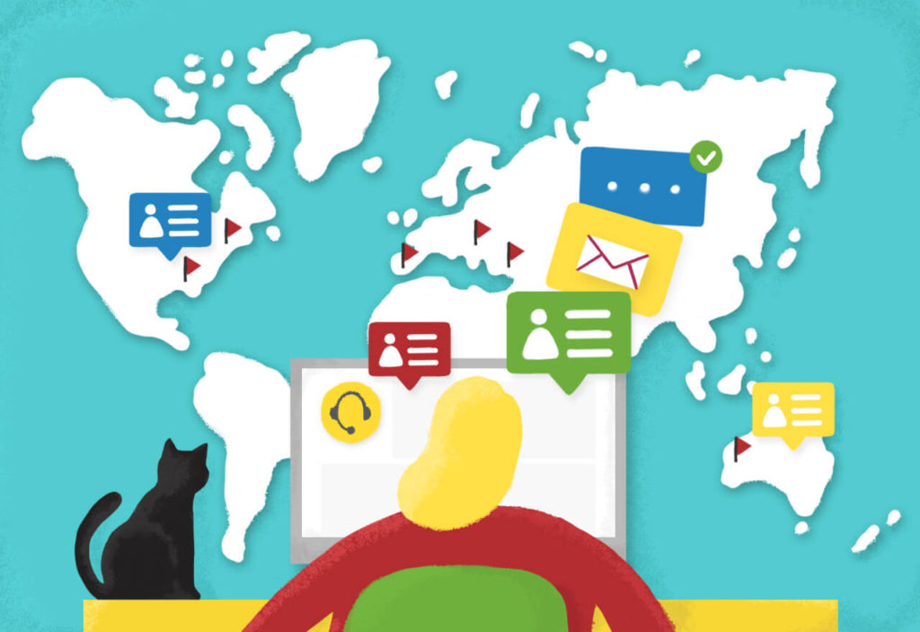 Moving Towards Remote Workflow Without Losing Positive Attitude and Quality of Service