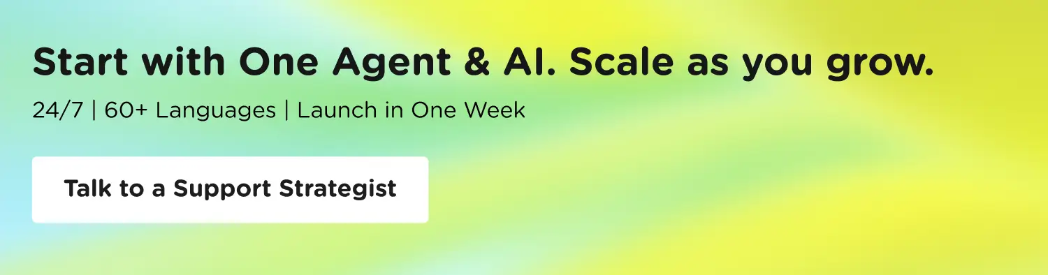 start with one agent and ai yellow