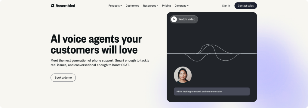 assembled voice ai