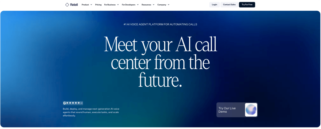 retell voice ai