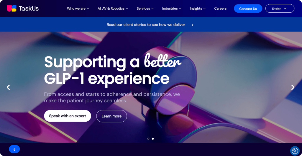 taskus backoffice support