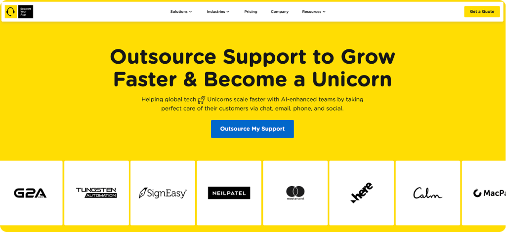 supportyourapp back office support