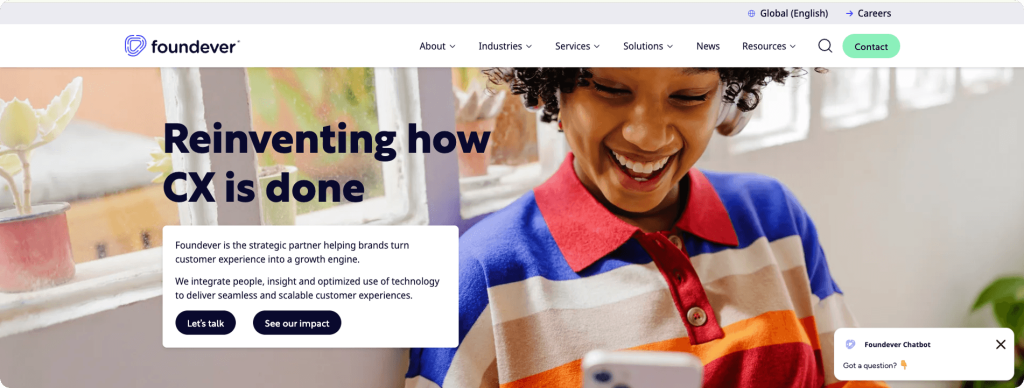 inbound call center foundever