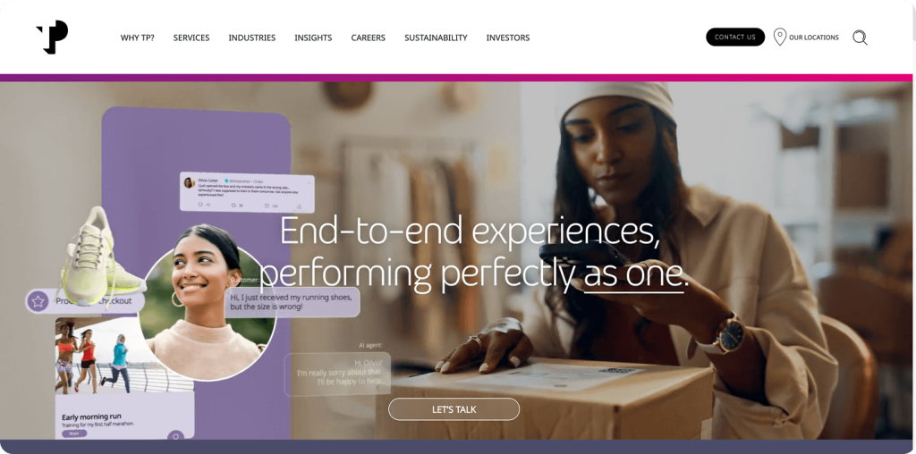 Teleperformance back office support