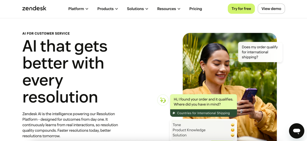 zendesk ai