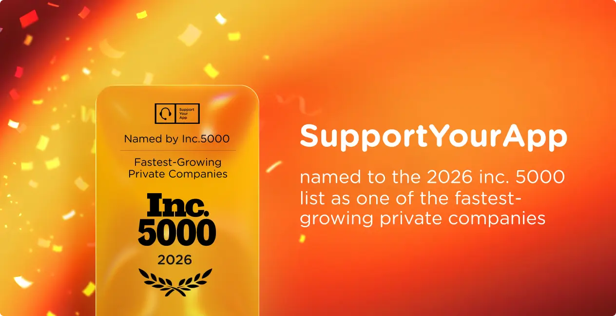 SupportYourApp Named to the 2026 Inc. 5000 List of Fastest-Growing Private Companies