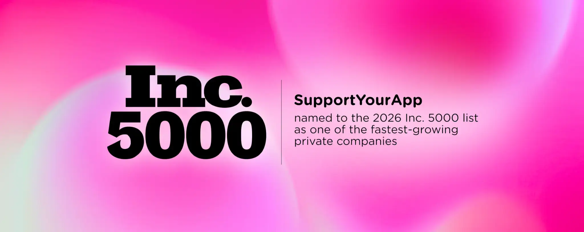 supportyourapp inc 5000