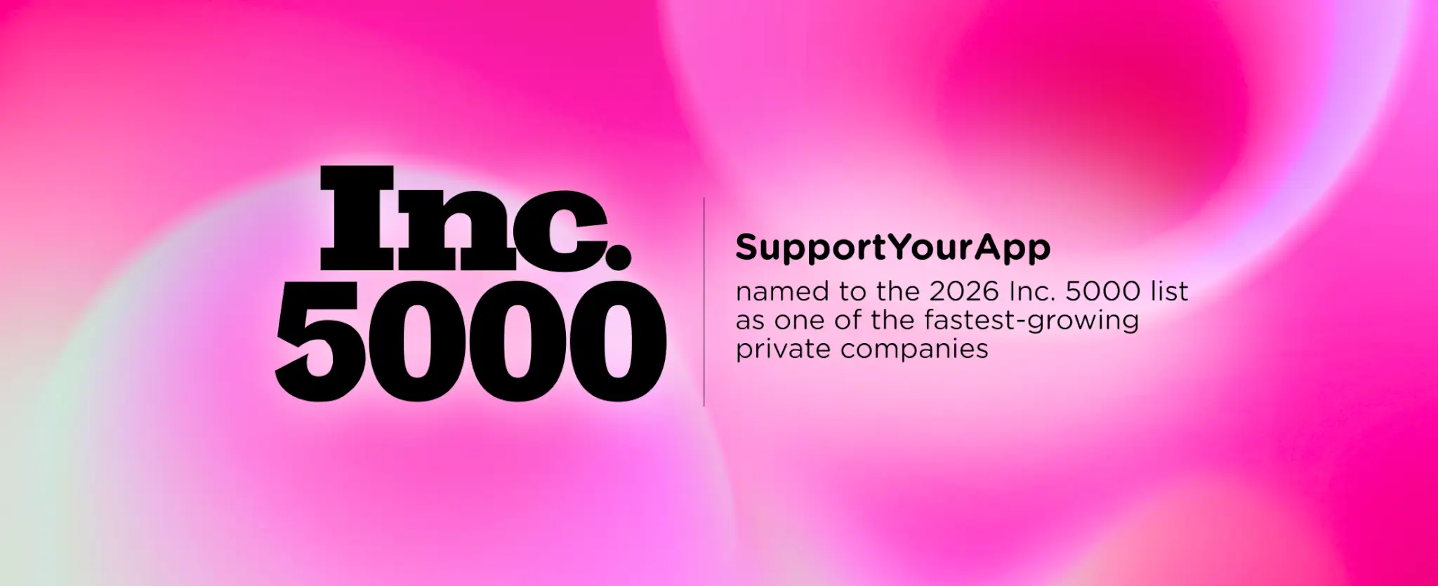 supportyourapp inc 5000