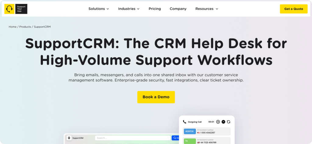 SupportCRM