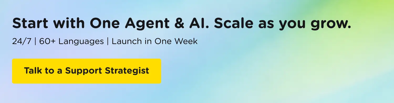 start with one agent AI blue